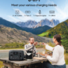 BLUETTI AC2A Portable Power Station, 204Wh LiFePO4 Battery Backup - Imagen 4