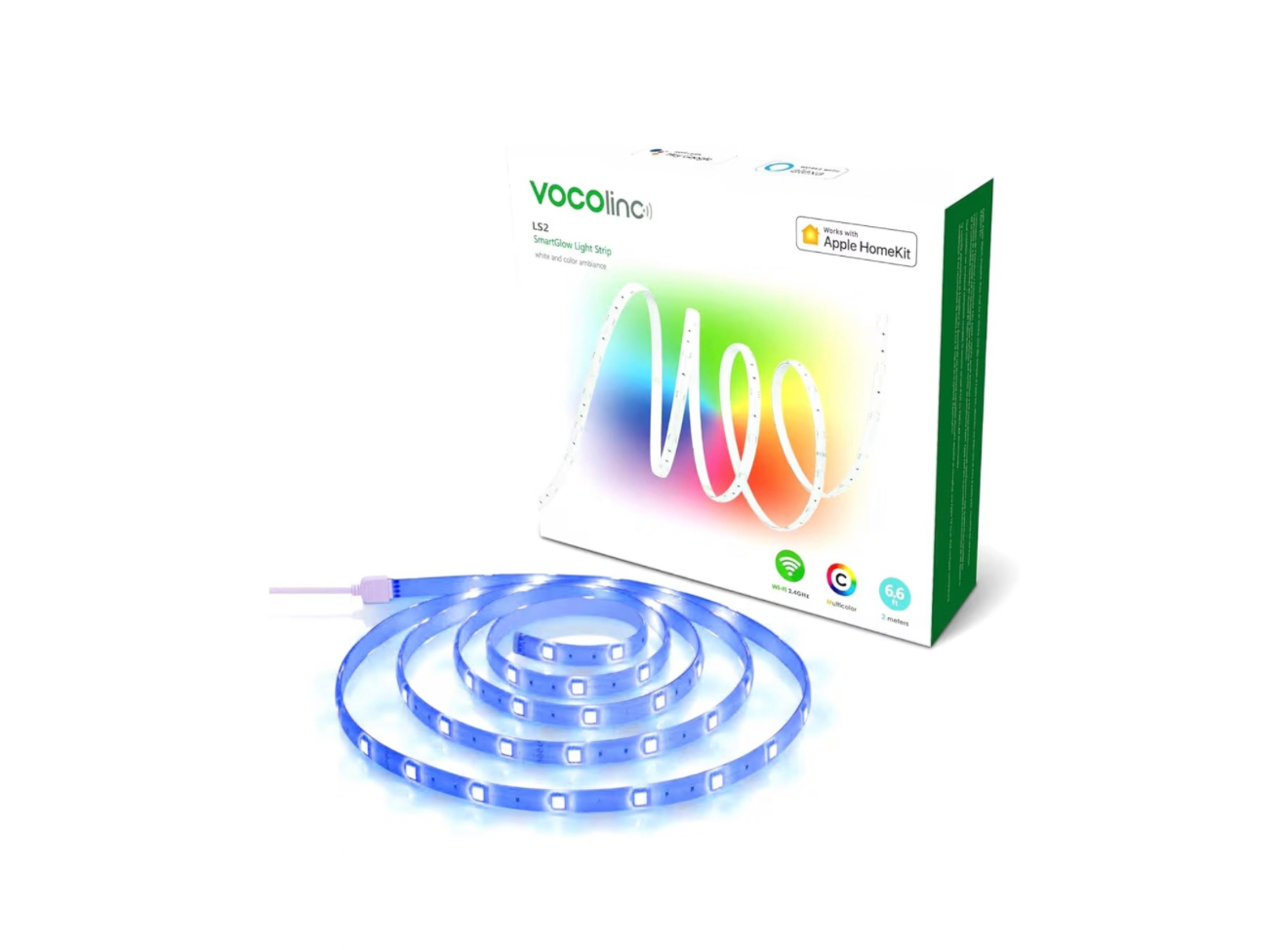 VOCOlinc LED Strip Light Works with Apple HomeKit Siri