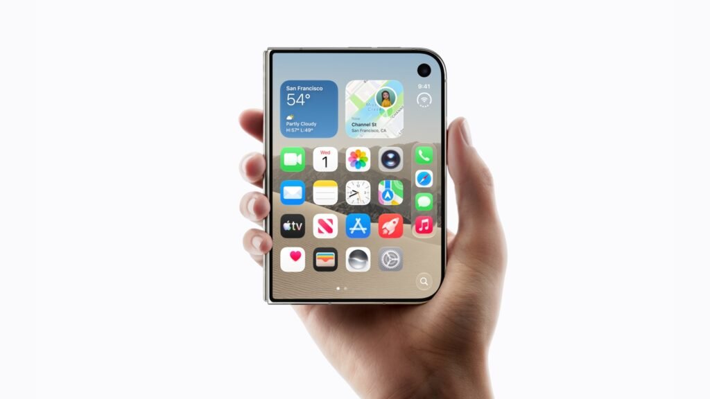 Imagen oficial del iPhone Duo de Apple